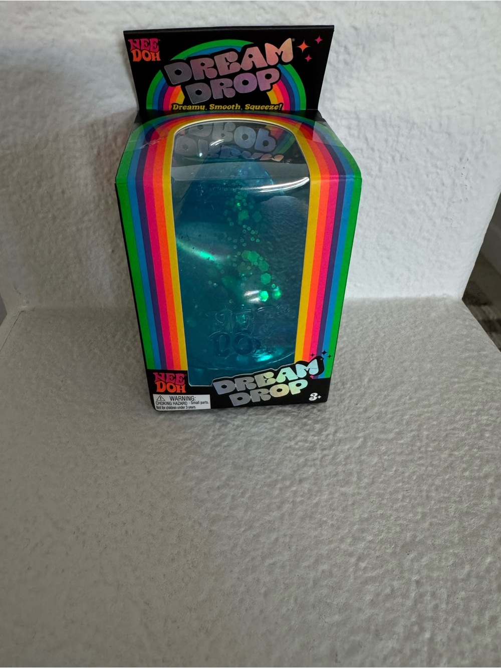 Dream Drop Sensitive-Texture Gel Toy - Aqua Blue